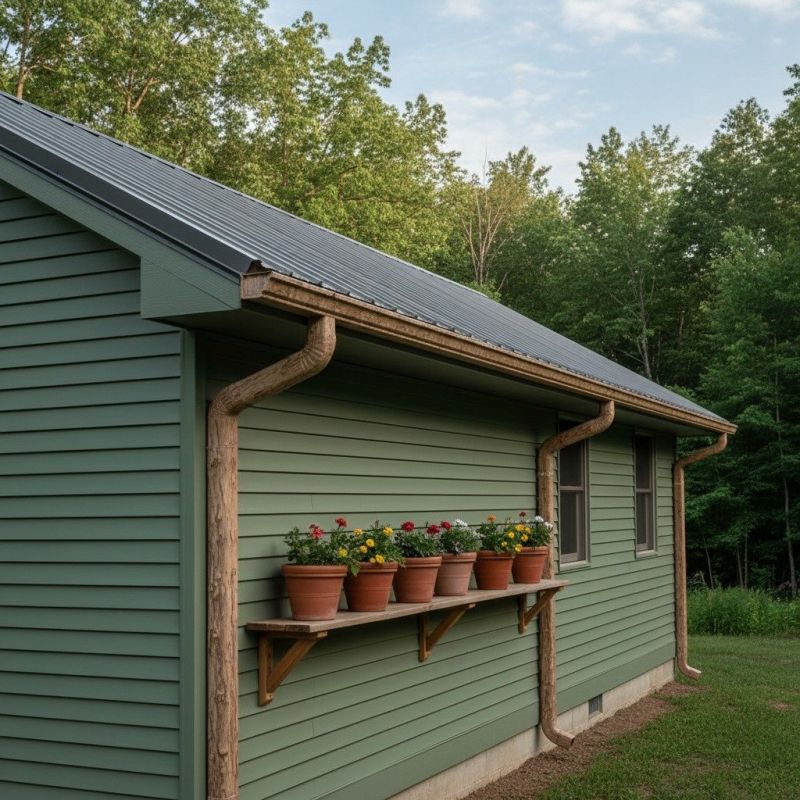 Rainwater Gutter Installation