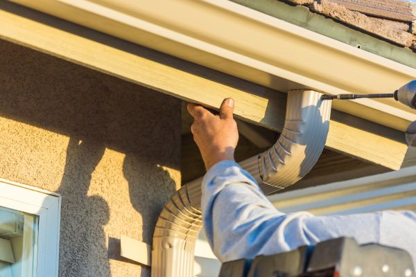Aluminum Rain Gutter Service in Athens
